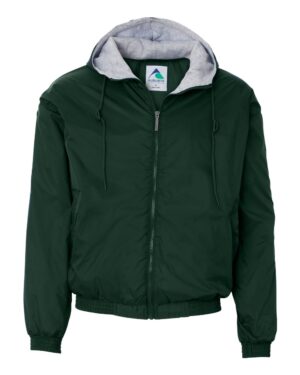 Custom Logo Fleece Jacket – Augusta Sportswear Hooded Team Outerwear