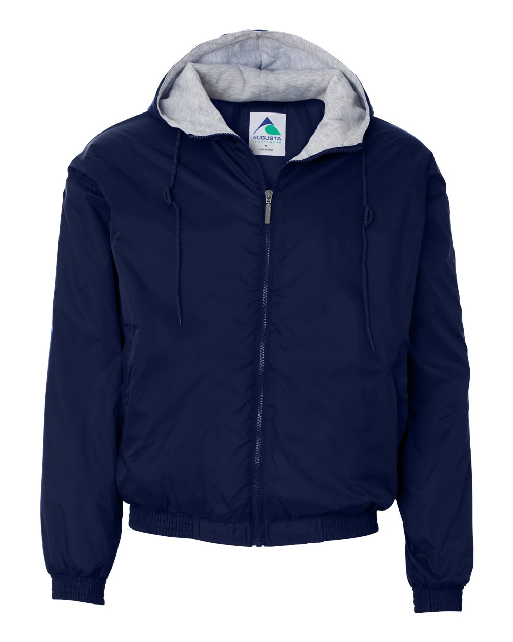 Custom Logo Fleece Jacket – Augusta Sportswear Hooded Team Outerwear - Image 2