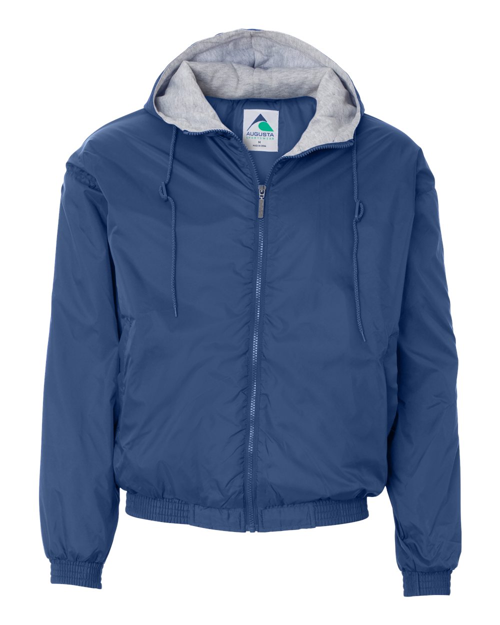 Custom Logo Fleece Jacket – Augusta Sportswear Hooded Team Outerwear - Image 3