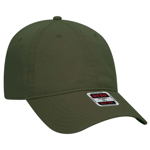 Custom Embroidered Dad Hat – Otto 100% Cotton Cap for Branding - Image 2