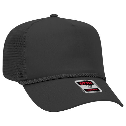 Custom Rope Trucker Hat – Otto Snapback Cap for Logo Embroidery - Image 2
