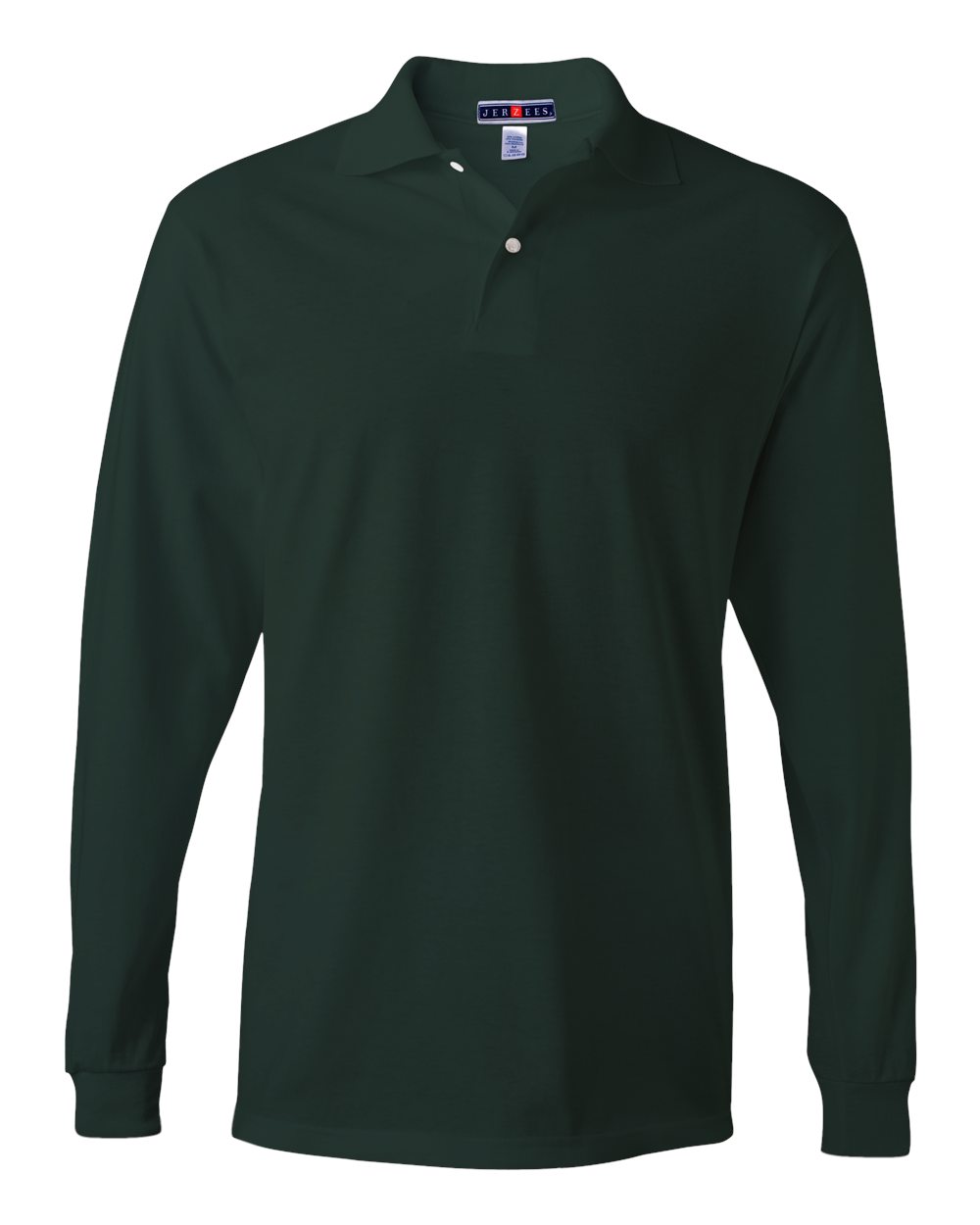 JERZEES - SpotShield® 50/50 Long Sleeve Polo - 437MLR - Image 2