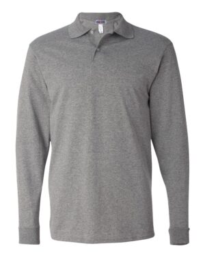JERZEES - SpotShield® 50/50 Long Sleeve Polo - 437MLR
