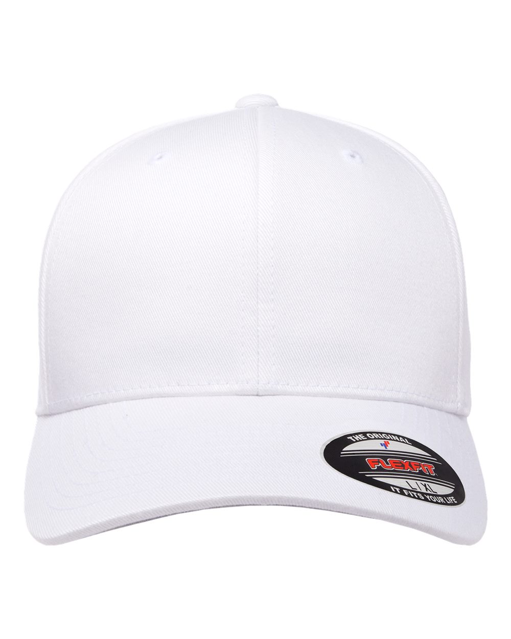 Custom Flexfit Hat – Embroidered Flexfit 6277 Cotton Blend Cap with Business Logo - Image 3