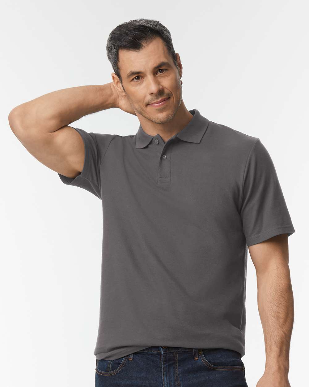Custom Embroidered Polo Shirt – Gildan Softstyle® Adult Pique Polo 64800 - Image 10