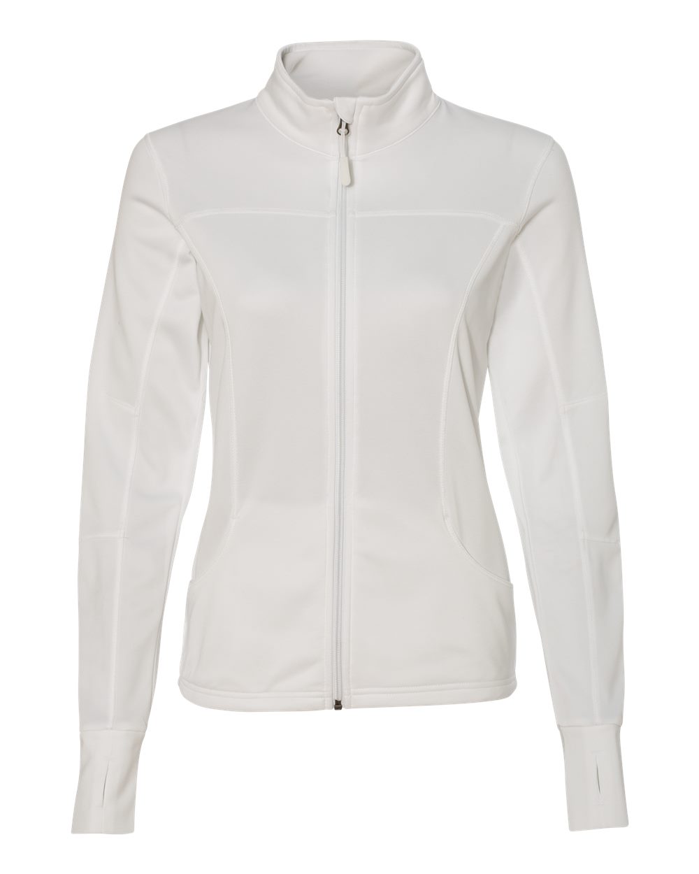 Custom Women’s Track Jacket – Poly-Tech Slim Fit Full-Zip EXP60PAZ - Image 4