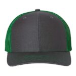 Charcoal/Kelly Green